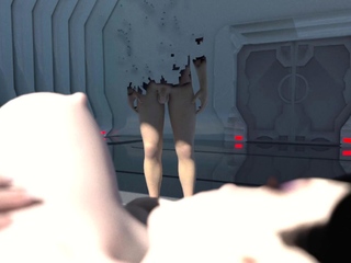 3D Japanese Babe Gets Fucked Hard On Orbital Space Station
