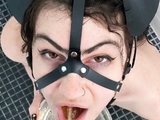Amateur Russian Brunette Shows Off On Live Webcam