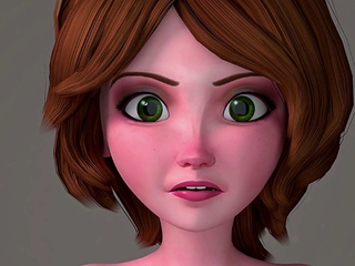 3D Animation – Aunt Cass Bends Over And Gets A Big Creampie